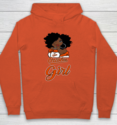 Baltimore Orioles Girl MLB Hoodie 5