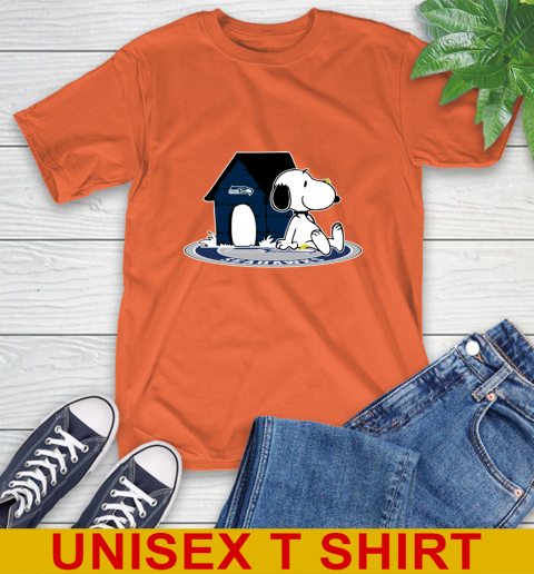 NFL Football Seattle Seahawks Snoopy The Peanuts Movie Shirt T-Shirt 5