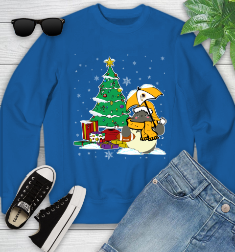 Washington Redskins NFL Football Cute Tonari No Totoro Christmas Sports Youth Sweatshirt 7