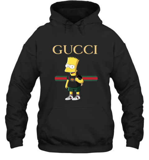 bart simpson gucci hoodie