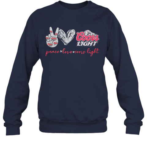 coors light sweatshirt