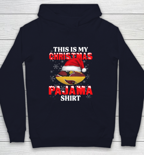 Arizona Cardinals This Is My Christmas Pajama Shirt NFL Youth Hoodie 2