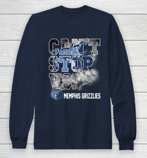 NBA Memphis Grizzlies Basketball Can't Stop Vs Long Sleeve T-Shirt 2