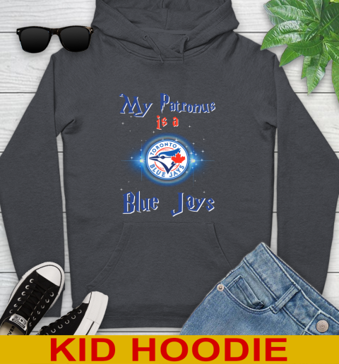 MLB Baseball Harry Potter My Patronus Is A Toronto Blue Jays Youth Hoodie 9