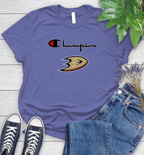 NHL Hockey Anaheim Ducks Champion Shirt Women's T-Shirt 12