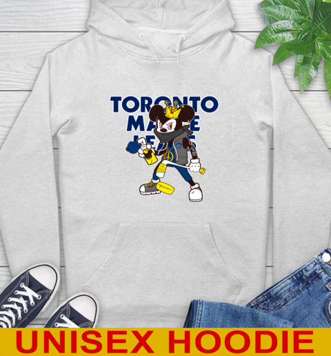 Toronto Maple Leafs NHL Hockey Mickey Peace Sign Sports Hoodie
