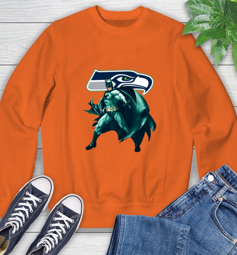 NFL Batman Football Sports Seattle Seahawks Sweatshirt Tee For Sports