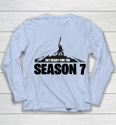Fortnite Tshirt Get Ready For The Season 7 Youth Long Sleeve 5