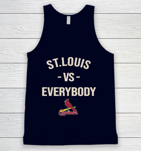 St.Louis Cardinals Vs Everybody Tank Top 2