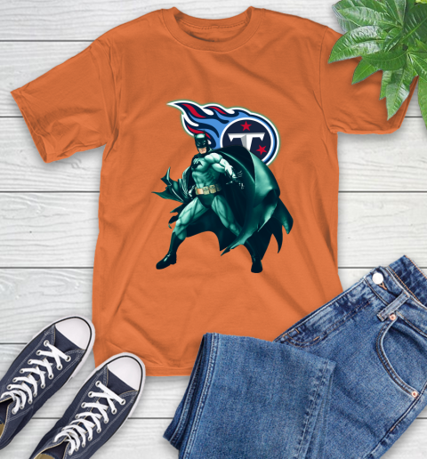 NFL Batman Football Sports Tennessee Titans T-Shirt 5