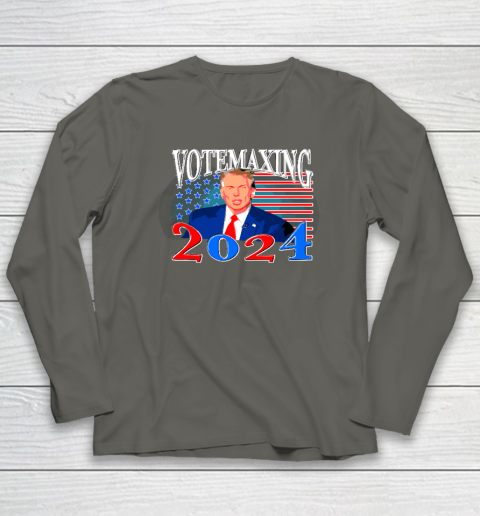 VoteMaxxing 2024 Long Sleeve T-Shirt 4