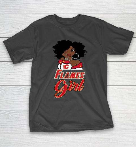 Calgary Flames Girl NHL T-Shirt 2