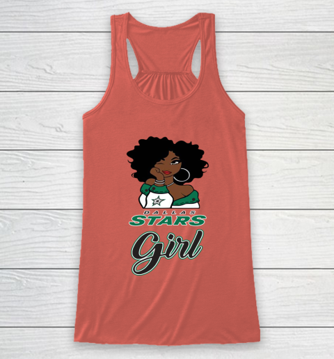 Dallas Stars Girl NHL Racerback Tank 4