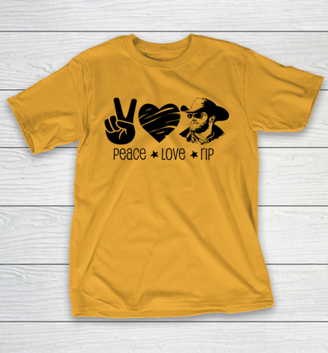 Rip Wheeler Shirt Peace Love Rip T-Shirt 2