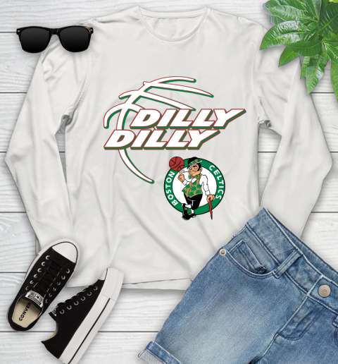 NBA Boston Celtics Dilly Dilly Basketball Sports Youth Long Sleeve 12