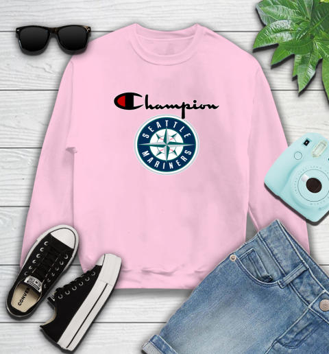 MLB Baseball Seattle Mariners Champion Shirt Sweatshirt 6