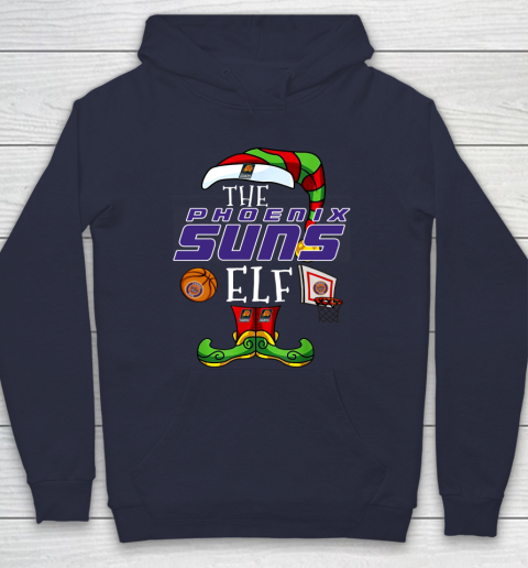 Phoenix Suns Christmas ELF Funny NBA Hoodie 2