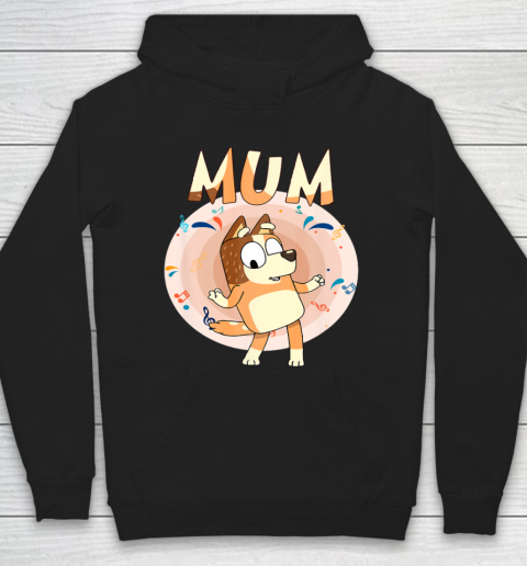 Bluey Dad Mom Funny Family Mother's Day Hoodie 2