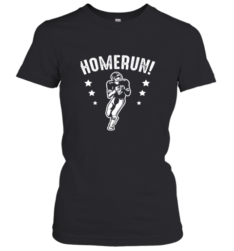 Homerun Football Baseball Mix Wrong Sports Women's T-Shirt