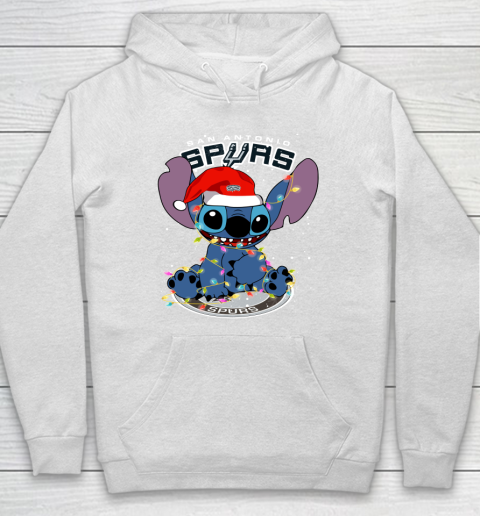 San Antonio Spurs NBA noel stitch Basketball Christmas Hoodie