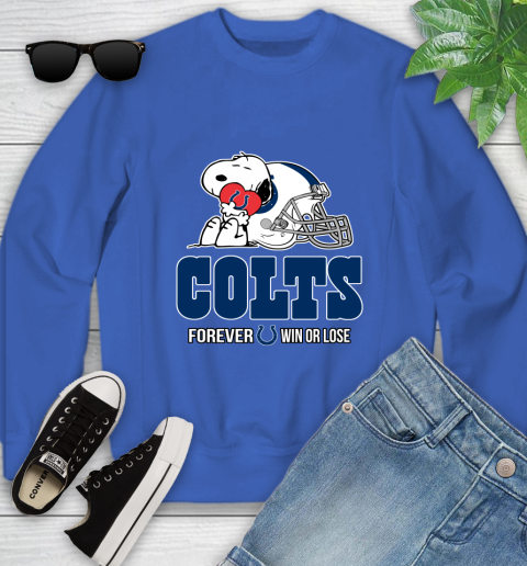 NFL The Peanuts Movie Snoopy Forever Win Or Lose Football Indianapolis Colts 122