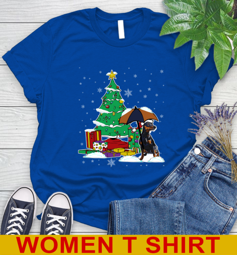Dobermann Christmas Dog Lovers Shirts 235