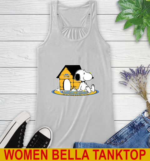 NBA Basketball Denver Nuggets Snoopy The Peanuts Movie Shirt Racerback Tank