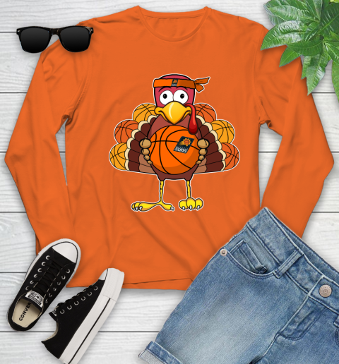 Phoenix Suns Turkey thanksgiving day Youth Long Sleeve 4