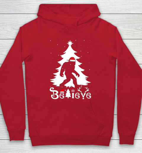 Bigfoot Christmas Gifts For Men Boys Girls Funny Christmas Hoodie 7