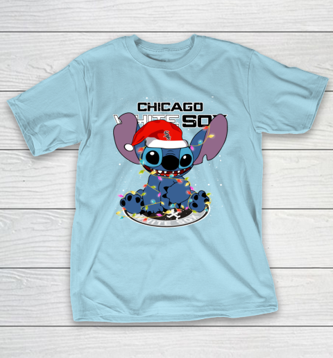 Chicago White Sox MLB noel stitch Baseball Christmas T-Shirt 10