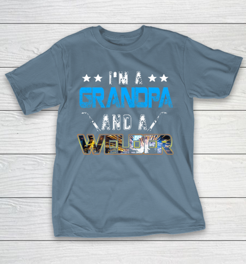 Welder American Usa Patriotic Welder Grandpa T-Shirt 6