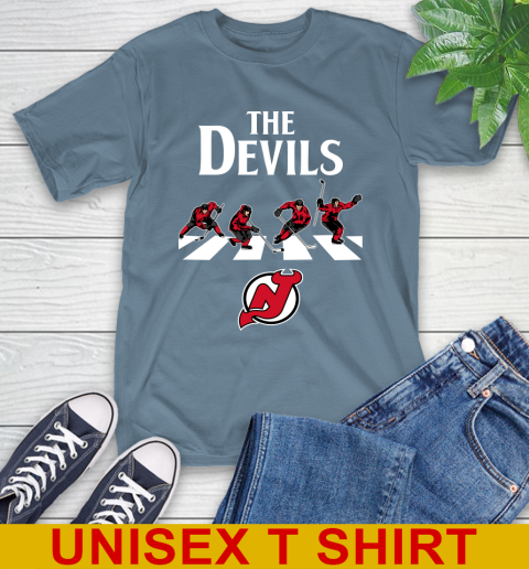 NHL Hockey New Jersey Devils The Beatles Rock Band Shirt T-Shirt 9 NHL Hockey New Jersey Devils The Beatles Rock Band Shirt T-Shirt - Image 9