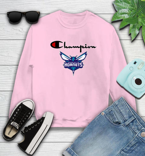 NBA Basketball Charlotte Hornets Champion Shirt Sweatshirt 6