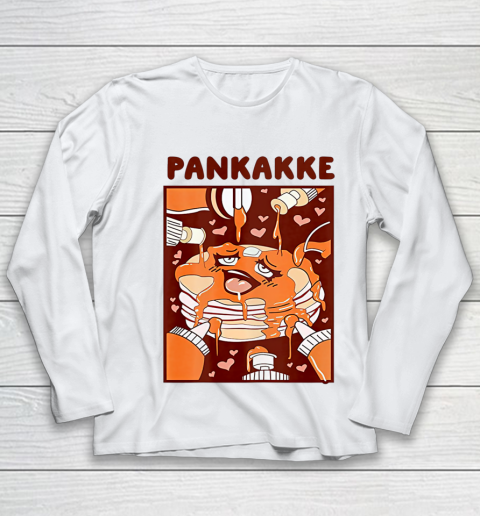 Pankakke Food Funny Cake Cupkakke Youth Long Sleeve