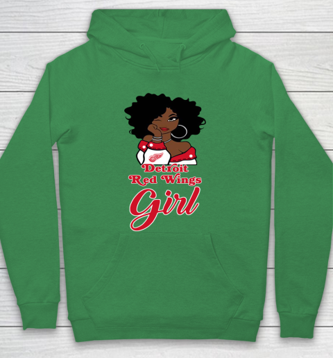 Detroit Red Wings Girl NHL Hoodie 8