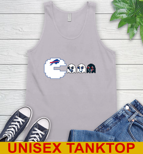 Buffalo Bills NFL Football Pac Man Champion Tank Top 4
