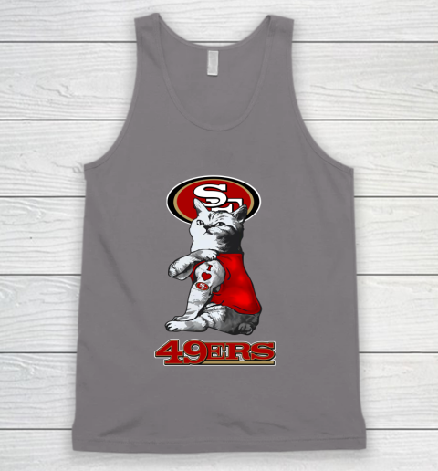 NFL Football My Cat Loves San Francisco 49ers Tank Top 6