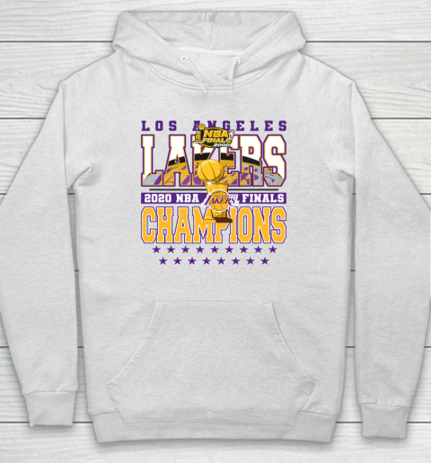 Lakers white championship best sale hoodie