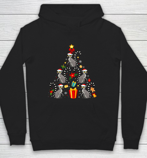 Lemur Christmas Ornament Tree Funny Gift Hoodie