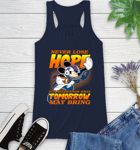 Buffalo Bills NFL Football Mickey Disney Never Lose Hope (1) Racerback Tank 10