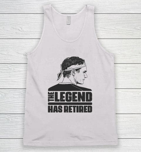 Roger Federer Announces The Legend Has Retirement Tank Top
