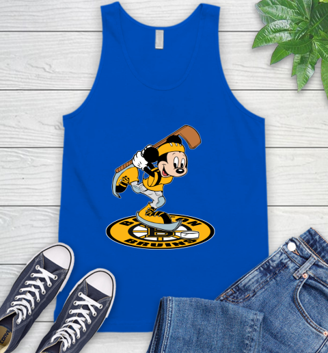 NHL Hockey Boston Bruins Cheerful Mickey Disney Shirt Tank Top 5
