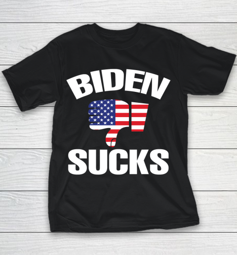 Biden Sucks Anti Biden Supporter Youth T-Shirt