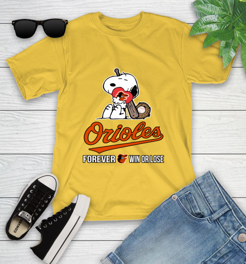 MLB The Peanuts Movie Snoopy Forever Win Or Lose Baseball Baltimore Orioles 110