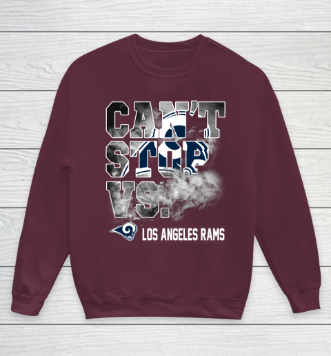 NFL Los Angeles Rams Can't Stop Vs Youth Sweatshirt 4