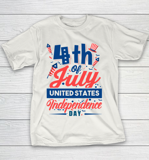 United States Independence Day 4th Of July Youth T-Shirt