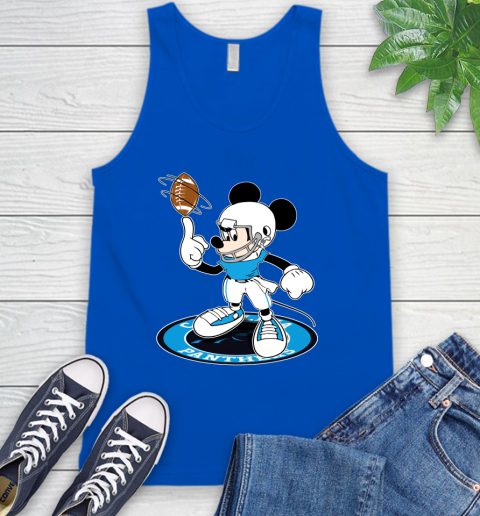 NFL Football Carolina Panthers Cheerful Mickey Disney Shirt Tank Top 5
