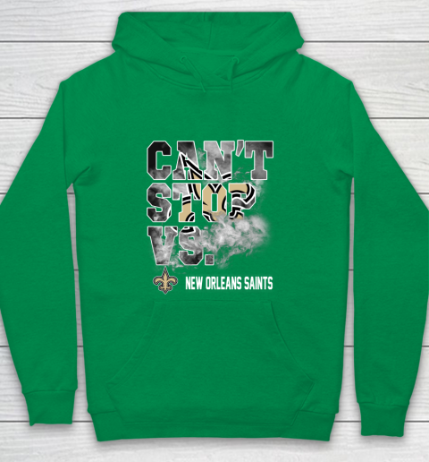 NFL New Orleans Saints Can't Stop Vs Youth Hoodie 4
