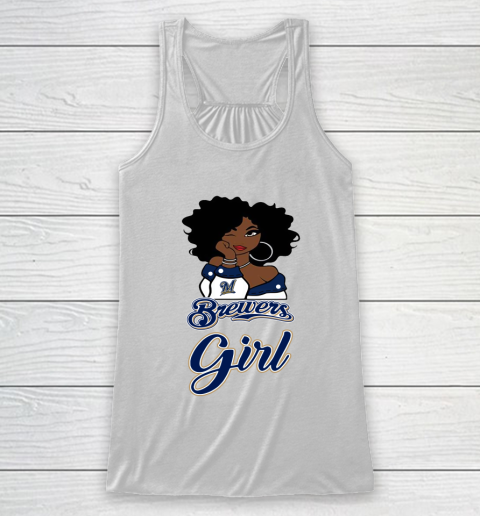 Milwaukee Brewerss Girl MLB Racerback Tank 2