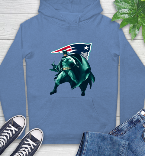 NFL Batman Football Sports New England Patriots Hoodie 11